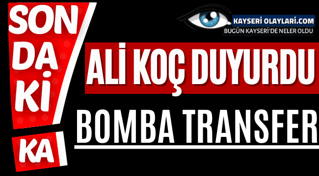 Fenerbahçe'de bomba! Golcü transferi tamam, Ali Koç resmen açıkladı...
