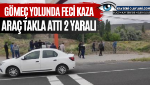 Gömeç Yolunda Feci Kaza Araç Takla Attı : 2 Yaralı