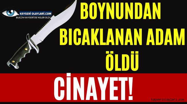 Gültepe Mahallesinde cinayet