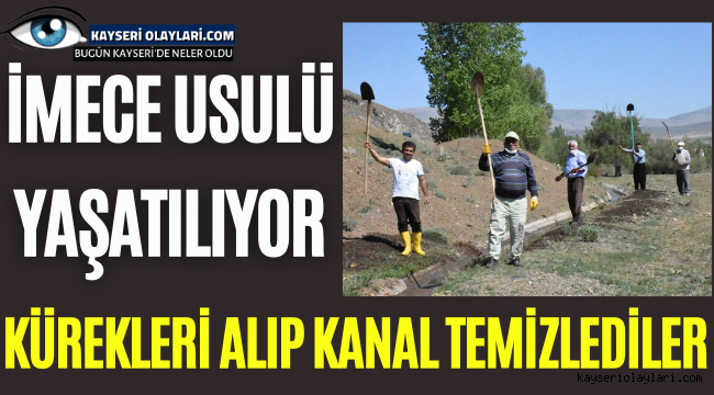 İmece Usulü Yaşatılıyor
