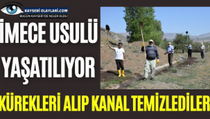 İmece Usulü Yaşatılıyor