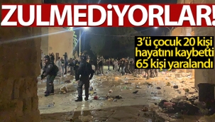 İsrail'den Gazze'ye hava saldırısı: 20 kişi hayatını kaybetti, 65 yaralı