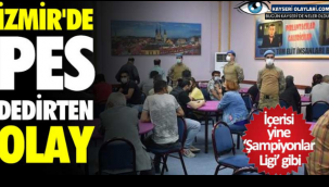 İzmir'de pes dedirten olay! 'HES' koduyla girilen kumarhane 