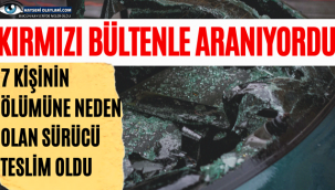Kırmızı Bültenle Aranıyordu! Teslim Oldu