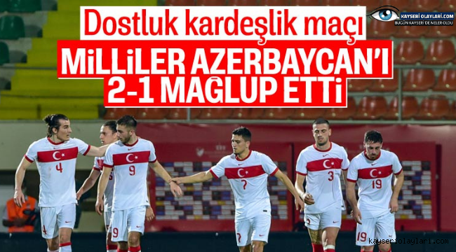 Milli takım ilk provada galip 
