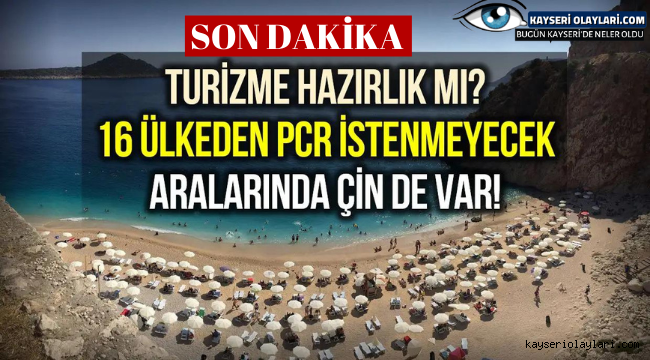 Pcr Testi İstenmeyecek!