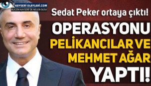 Sedat Peker'den Şok İddialar