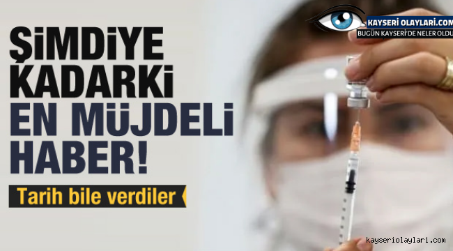 Şimdiye kadarki en müjdeli haber! Tarih bile söylediler