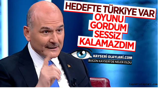 Süleyman Soylu'dan gündeme dair açıklama