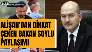 Televizyon programı sonlandırılan Alişan'dan dikkat çeken Bakan Soylu paylaşımı