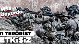 Teröre Pençe Darbesi Tam 11 Terörist Cehenneme 