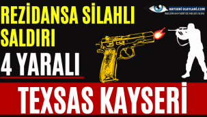 Texsas Kayseri! Rezidansa Silahlı Saldırı 