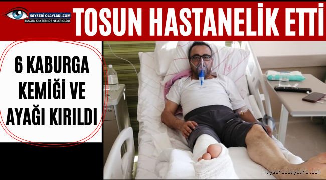 Tosun Hastanelik Etti 6 Kaburga Kemiği Ve Ayağı Kırıldı