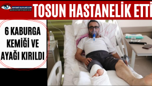 Tosun Hastanelik Etti 6 Kaburga Kemiği Ve Ayağı Kırıldı