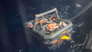 32 düzensiz göçmen kurtarıldı