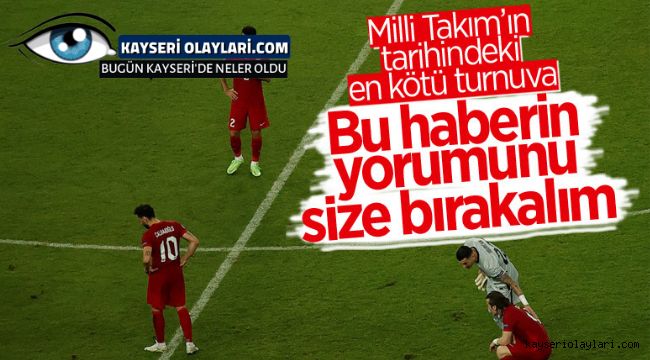 A Milli Takım turnuvaya veda etti