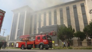 Çanakkale Emniyet Müdürlüğü binasında yangın
