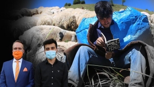 Çobanlık yaparken Robert Lisesi'ni kazanmıştı! Yeni hedefi için önemli adım