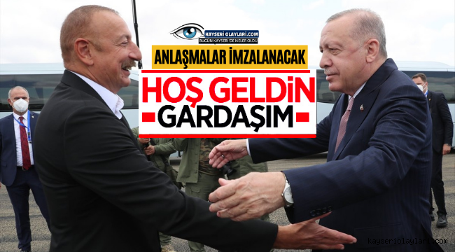 Cumhurbaşkanı Erdoğan Azerbaycan'da 