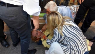 İYİ Partili Aylin Cesur, nöbet geçiren kadının hayatını kurtardı!