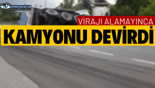 Kamyonu Devirdi!