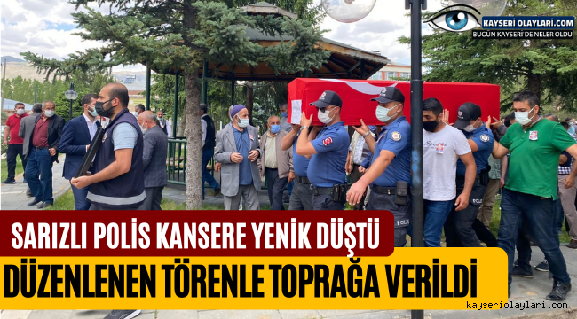 Sarızlı Polis Tören ile Defnedildi