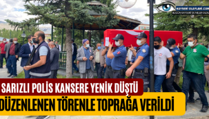 Sarızlı Polis Tören ile Defnedildi