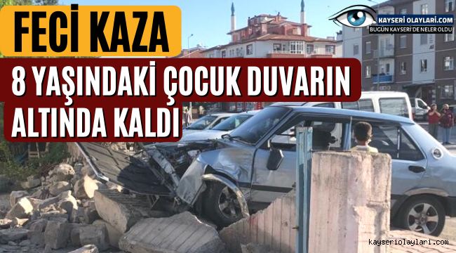 Turgutreis Mahallesinde Feci Kaza! Çocuk Duvarın Altında Kaldı