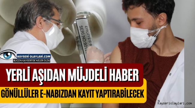 Yerli Aşıdan Müjdeli Haber