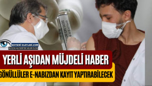 Yerli Aşıdan Müjdeli Haber