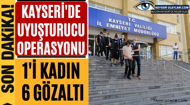 Zehir Tacirleri Gözaltına Alındı 2 Tutuklama