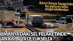 Almanya'daki sel felaketinde can kaybı 141'e yükseldi