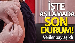 Bakan Koca aşılamada son durumu açıkladı!