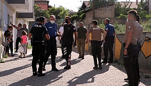 Borç meselesi nedeniyle tartıştığı eşini darbetti