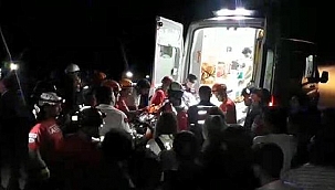 Bursa'da kanyona düşen kadın 4 saat sonra kurtarılabildi