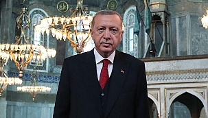 Cumhurbaşkanı Erdoğan'dan 'Ayasofya Camii' mesajı