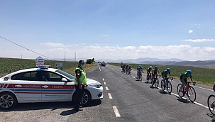 Erciyes 2021 Yol Bisikleti Yarışları'nın güvenliği jandarmaya emanet