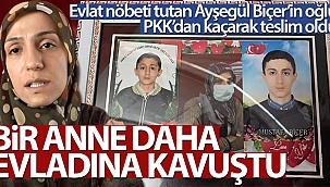 Evlat nöbeti tutan Ayşegül Biçer'in oğlu, PKK'dan kaçarak teslim oldu