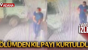 Ezilmekten böyle kurtuldu