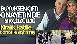 Konya'daki Büyükşen çifti cinayetinde flaş gelişme