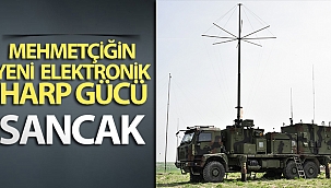 Mehmetçiğin yeni elektronik harp gücü: Sancak