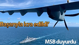 MSB: "Mavi Vatan'da P-72 deniz karakol uçakları başarıyla icra edildi"