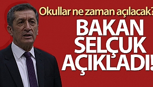Okullar ne zaman açılacak 2021? Bakan Selçuk'tan açıklama!