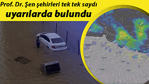 Son dakika... Doğu Karadeniz'e peş peşe aşırı sağanak yağış uyarısı! Prof. Dr. Şen tek tek sıraladı