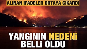 Son dakika: Marmaris'teki yangının nedeni belli oldu...