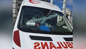 Trabzon'da hastaya müdahaleye giden 112 Acil Servis ekibine saldırı