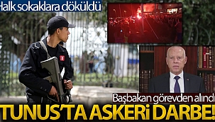 Tunus'ta Başbakan görevden alındı, meclisin yetkileri donduruldu, halk kutlama yaptı