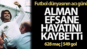 Almanya'nın efsane golcüsü Gerd Müller hayatını kaybetti
