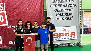 Badmintonda Kayseri'den 7 sporcu Türkiye'yi temsil edecek