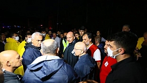 Bakan Soylu selin vurduğu Bozkurt'ta incelemelerde bulundu